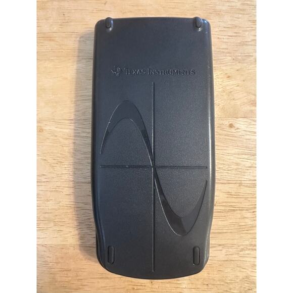 TEXAS INSTRUMENTS TI-83 Plus Graphing Calculator Black Working with Cover - Picture 1 of 5